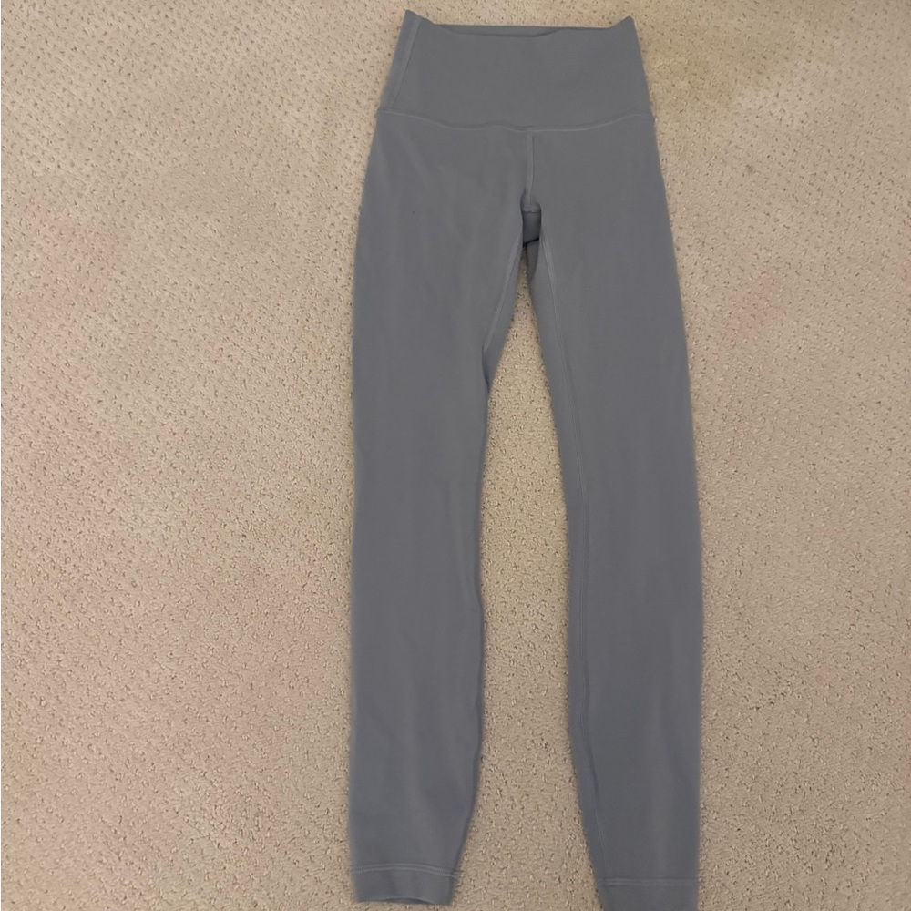 lululemon grayish blue align Leggings